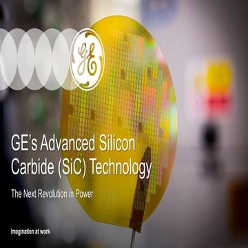 GE's Advanced Silicon Carbide Technology