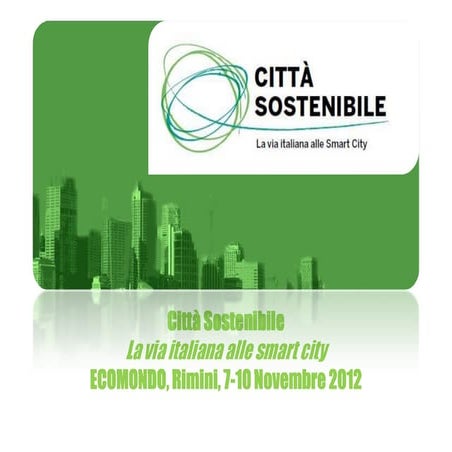 Città Sostenibile 2012 - ECOMONDO, Rimini