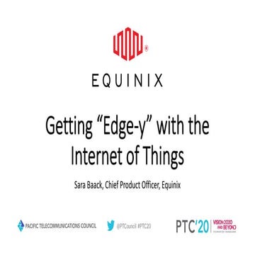 Getting “Edge-y” with the Internet of Things