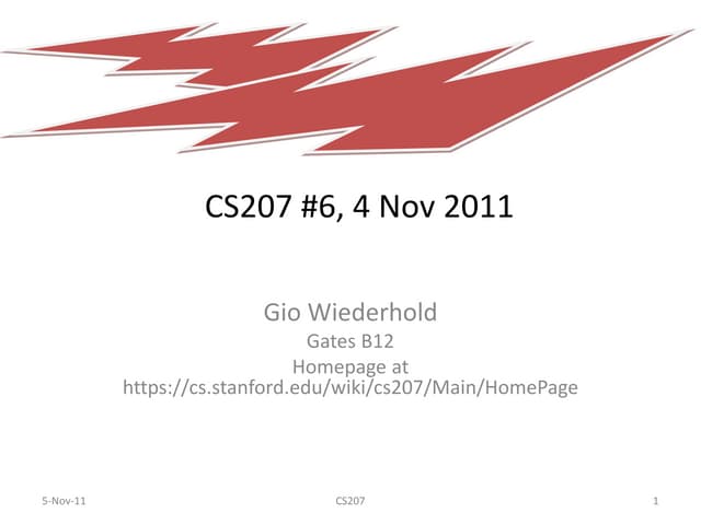 Cs207 6
