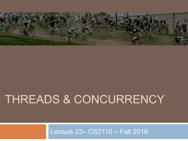 cs2110Concurrency1.ppt