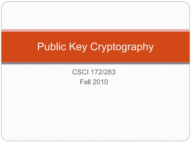 CS283-PublicKey.ppt