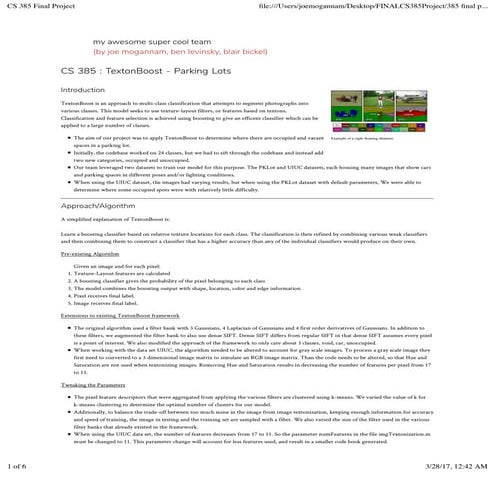 Object Detection & Machine Learning Paper | PDF