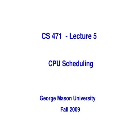 Scheduling Algorithms for CPU Scheduler.ppt