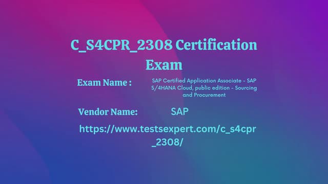 C S4CPR 2308 Certification Exam Master the Essentials Study Guide PPT C S4CPR 2308 Certification Exam Master the Essentials Study Guide PPT