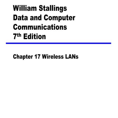 CS553_ST7_Ch17-WirelessLANs.ppt