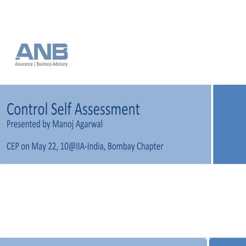 Control Self Assessment