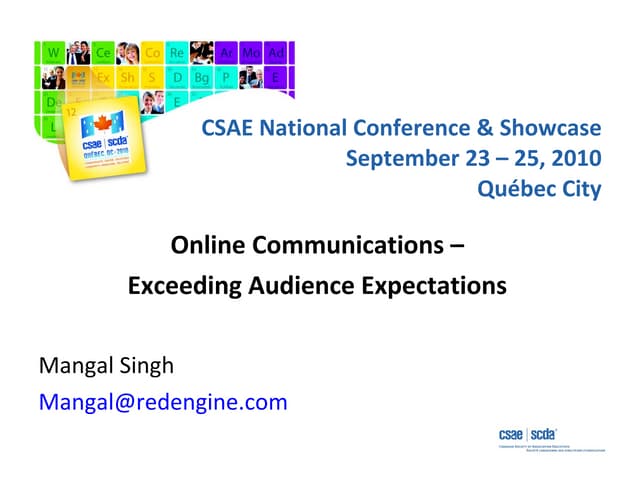 CSAE Redengine Presentation