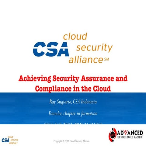 CCSK, cloud security framework, Indonesia