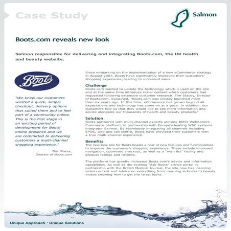 Boots eCommerce case study