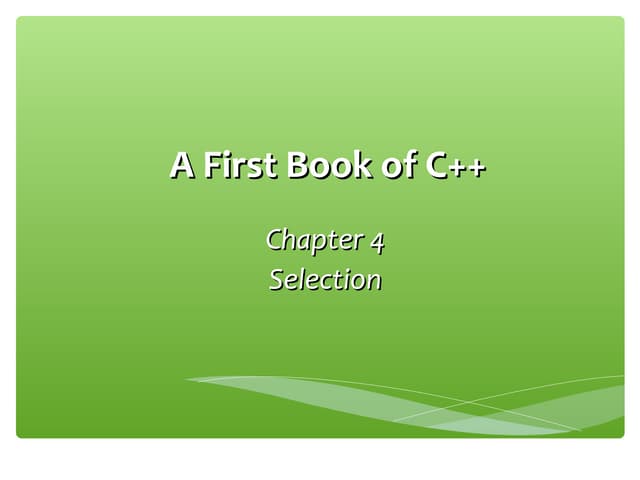 Csc1100 lecture04 ch04