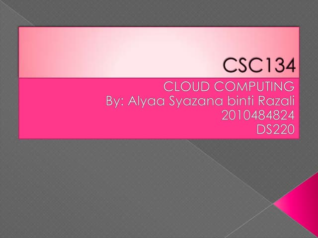 Csc134 #2