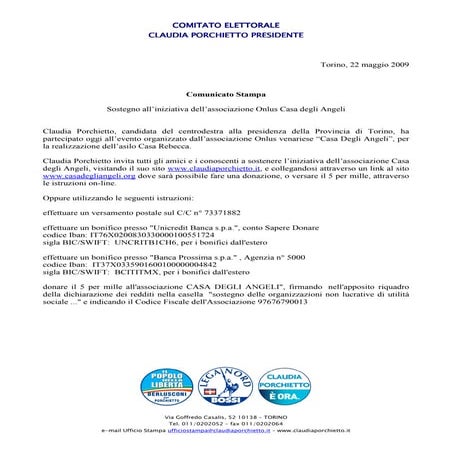 Cs Casa Degli Angeli 22.05.09