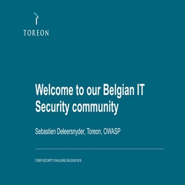 Cyber Security Challenge Belgium - welcome to our belgian IT security ...