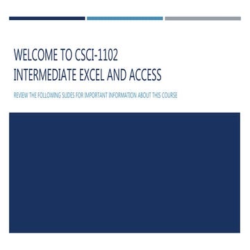 Csci 1102-Introduction | PPT