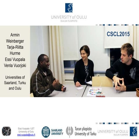 Cscl2015 introduction slides