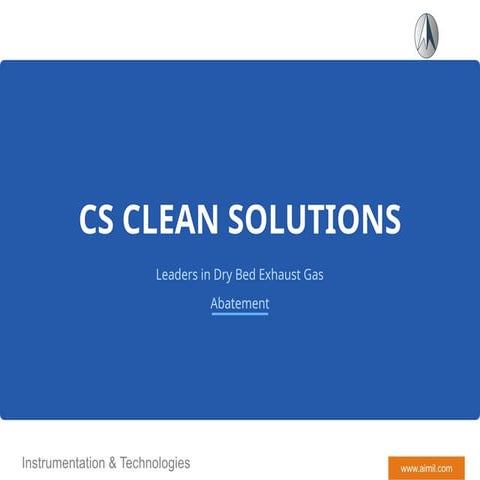 CS Clean gas abatement system for hazardous gas abatement.pptx