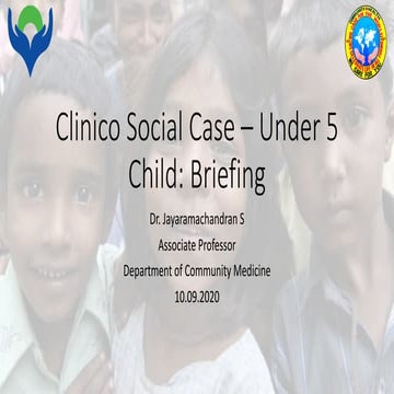 Clinico-social case format