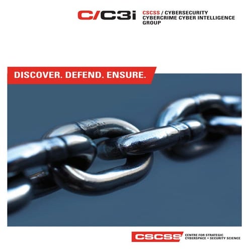 CYBERSECURITY CYBERCRIME CYBER INTELLIGENCE GROUP