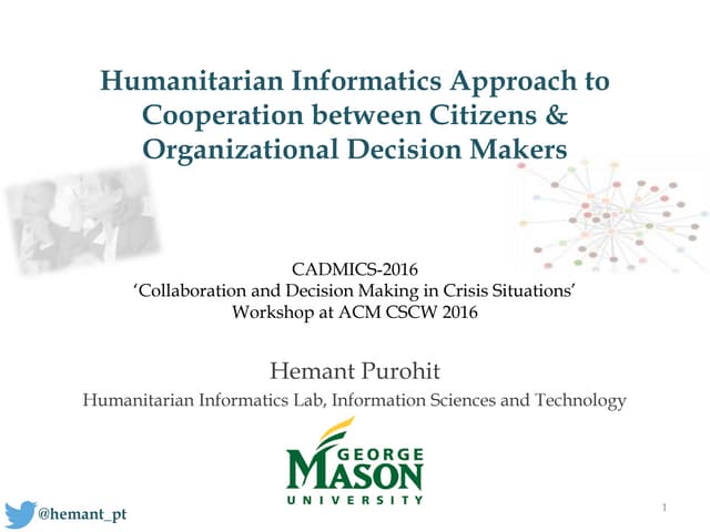 Humanitarian Informatics Approach f...