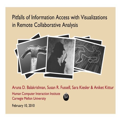 Pitfalls of Information Access with Visualizations in Remote Collaborative An...