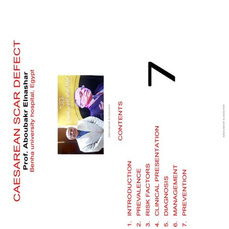 CAESAREAN SCAR DEFECT  