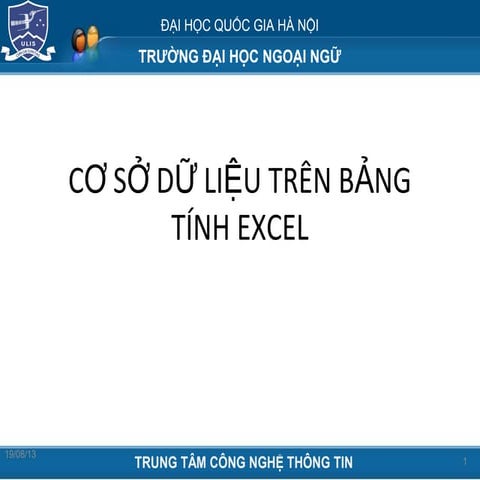 THCS_W14_Cơ sở dữ liệu trên bảng tính excel