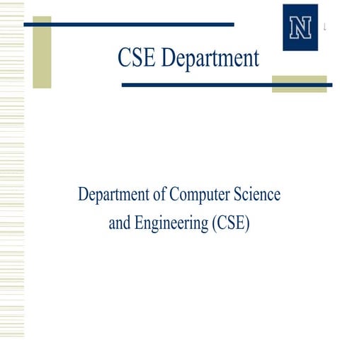 CSE.ppt | Technology Industry | Industries