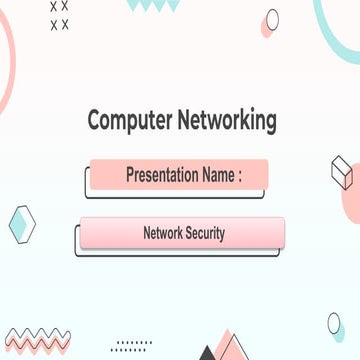 Computer Networking