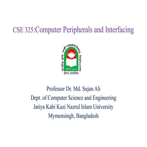 Memory mapped I/O and Isolated I/O | PPTX