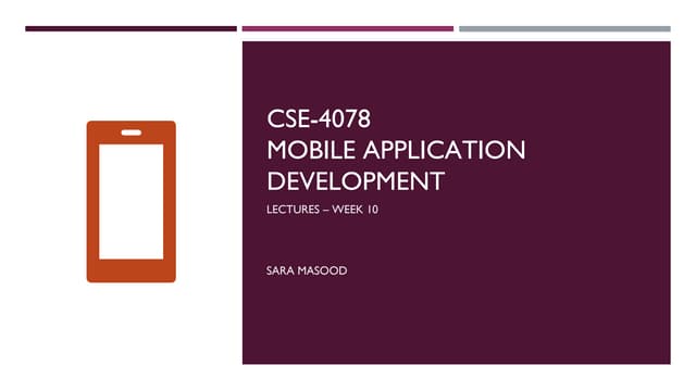 CSE-4078 - Lecture - Week 10 -11aga.pptx