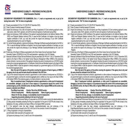 Civil Service Examination Preference Rating Eligibility | PDF