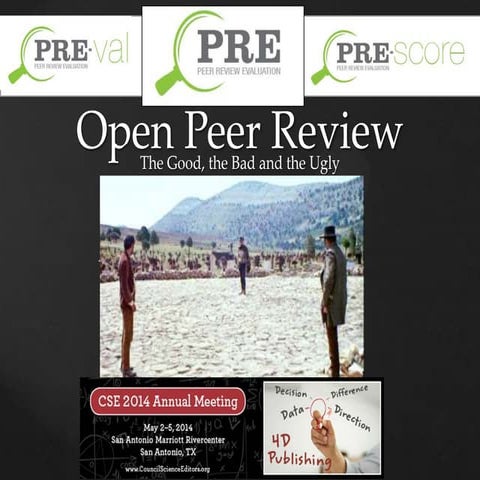 Adam Etkin's Open Peer Review Presentation from CSE 2014