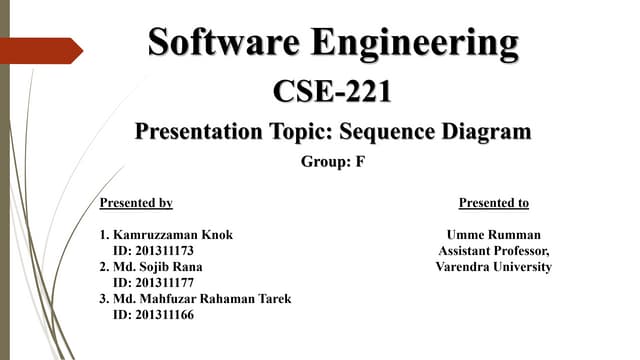 Sequence Diagram 