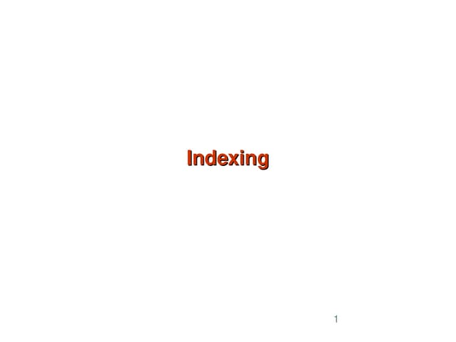 CSE311_database =mangementsystem_Slide10_Indexing.ppt