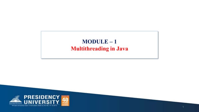 CSE 3146 M1- MULTI THREADING USING JAVA  .pdf