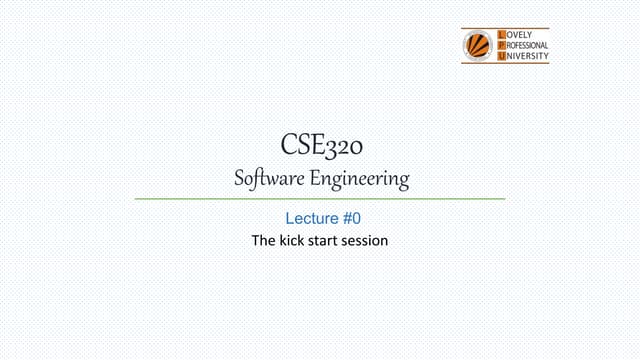 CSE320 SOFTWARE ENGINEERING Lecture01 (1).ppt