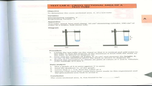 Physics Labs Examples