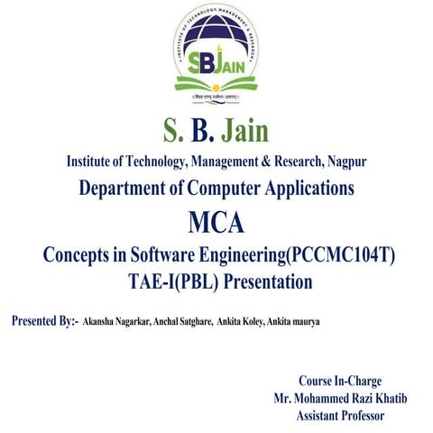 CSE concept in software engineering pcc | PDF