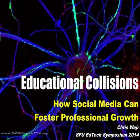 Educational Collisions: How Social Media Can Foster Professional Growth