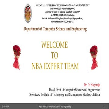 Welcome to NBA Expert Team for Presentat