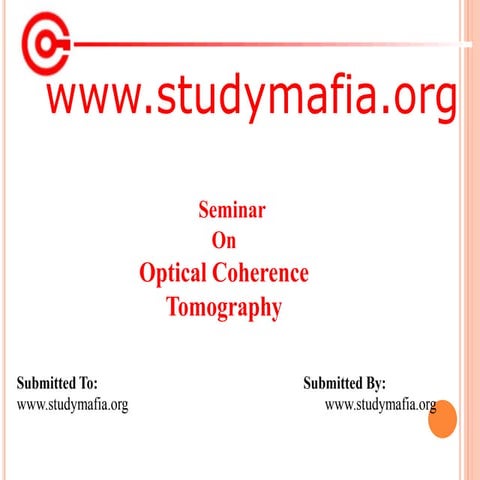 cse Optical coherence tomography ppt.pptx