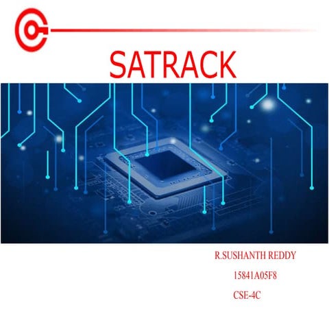 Cse satrack ppt