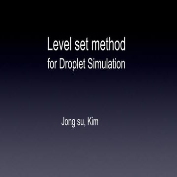 Level Set Method