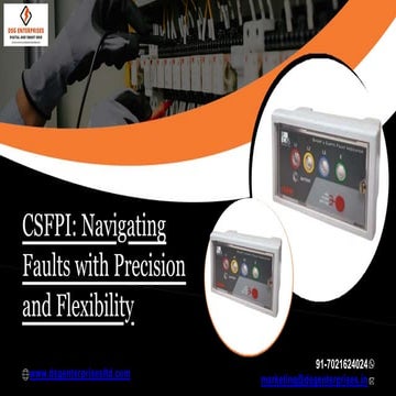 CSFPI: Navigating Faults with Precision and Flexibility.pptx