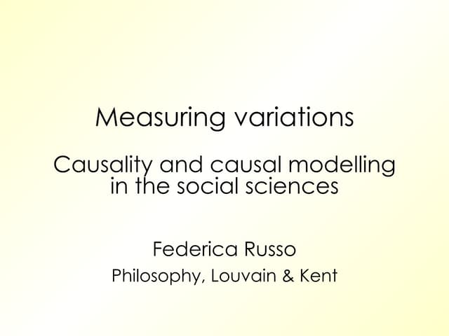 Csf Russo Measuring Variations