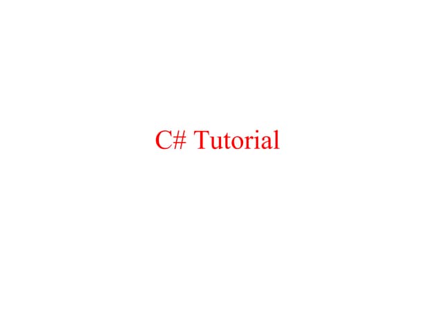 Csharp