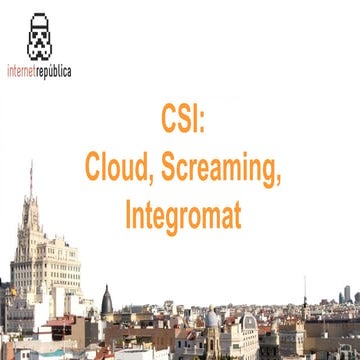 CSI: Cloud, Screaming e Integromat.