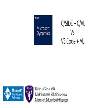 C/SIDE-C/AL Vs VS Code-AL