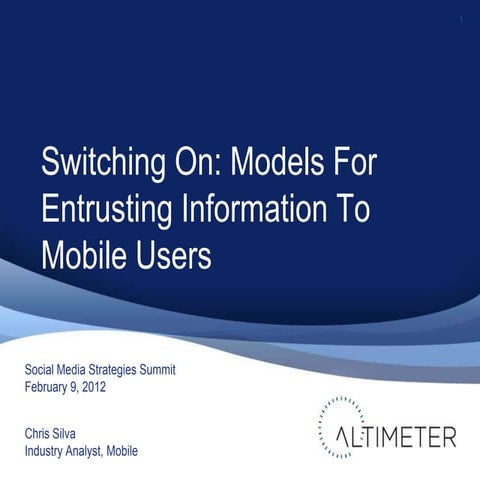 Chris Silva GSMI SMSS Session 2/9/2012